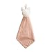 Produktbild Handtuch Hasenohren hängen Handtücher, saugfähigen weichen Pompom Decor Fingertip Handtücher für Bad / Küche, kleine nicht verblasst Dish Wischtuch Witn Hanging Rope, Pack von 1 ( Farbe : Pink )