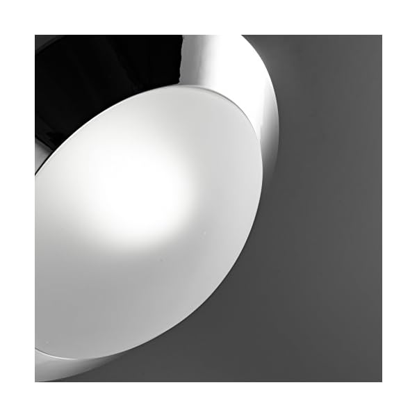 B.K.Licht I Baddeckenleuchte I E27 Fassung max. 40W I Glasschirm I