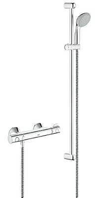 GROHE mitigeur thermostatique grohtherm 800 avec gROHE nouvelle tempesta ensemble de douche-barre 900 mm 34566000