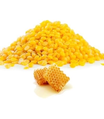 Cire D'abeille Pure En écailles 200g Bio Italienne – Pour Cosmétiques DIY, Bougies, Entretien Bois, Tissus Cirés
