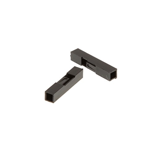 100pcs Dupont Überbrückungskabel Kabelgehäuseschale Stecker Stiftkopf 2.54mm – 1p - 4