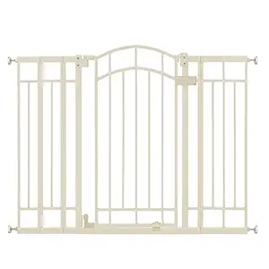 Summer Infant Multi-Use Deco Extra Tall Walk-Thru Gate, Beige