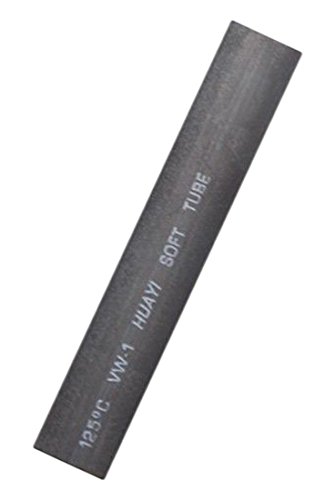 Kraftmann Schrumpf Schlauch Sortiment, 90-teilig, schwarz, 88152