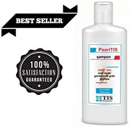 Natural Psoriasis Shampoo Rich in Active Ingredients - Helps Treat and Clear Dandruff - Treats Dry Itchy Scalp (100ml)