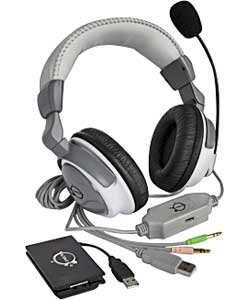 Game On PRO EDGE - M Multi Format Deluxe Stereo Headset for Xbox 360, PS3 and PC [Importación Inglesa]