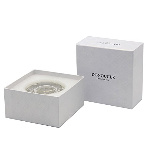 Cut Kristall Gefäßes von donoucls, Tealight holder, 4x8cm Small (5x10cm Large) - 5
