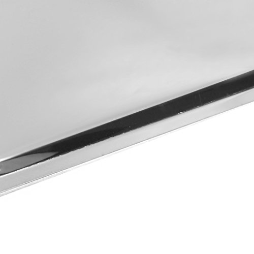 Ancheer Quadratische Duschkopf Regendusche Edelstahl Silber Runde mit Anti-Kalk-Düsen Edelstahl Edelstahl-Duschkopf (40cm x 40cm) - 8
