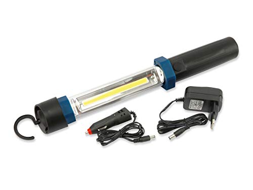 Preisvergleich Produktbild LED-Arbeitsleuchte GT-C-1, 3,7V, 2000 mAh, blau / schwarz