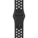 Produktbild Apple Watch Nike Sportarmband, 42 mm Gehäuse, Anthrazit/Schwarz