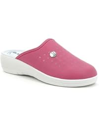 INBLU - Zapatillas de estar por casa para mujer rosa fucsia
