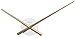 Produktbild NexTime 3074 WC Small Hands Wanduhr Eva Foam Schwarz