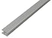 Produktbild GAH-Alberts 485627 H-Profil - speziell für 16 mm starke Spanplatten, Aluminium, silberfarbig eloxiert, 1000 x 19 x 30 mm