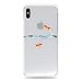 Price comparison product image iPhone Xs Max Case, Made in Japan Hard Shell Clear Case Goldfish for iPhone Xs Max