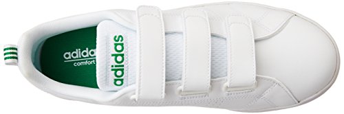 adidas Herren Vs Advantage Clean Cmf Turnschuhe, Weiß, 36 EU - 8