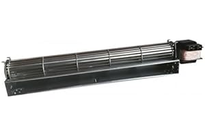 EASYRICAMBI Emmevi Fergas 114612 Moteur de ventilateur tangentiel 500 mm, buse 420 x 40 mm, pour poêles à pellets
