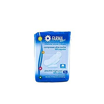 IONFARMA - COMPRESA FARMACONFORT NOCHE ALA 10U