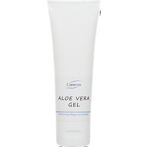 Carmentis Aloe Vera Gel - kühlendes, feuchtigkeitsspendendes Gel, 75ml, bei Insektenstichen, Sonnenbrand, Verbrennungen