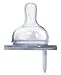 Pura Kiki Wide Neck Natural Vent silicone Teat (Medium flow, 2-Piece)