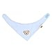 Steiff Baby Girls' Neckerchief * -  Blue - Blau (Steiff baby blue 3023) - 5
