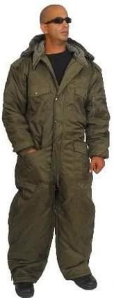 Hagor/dupont Israel IDF Overall Winter Snowsuit Water Resistant Navy-blue. Size L