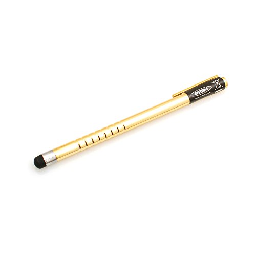 System-S Stylus Touch Pen kapazitiver Eingabestift 10,5 cm, Gold