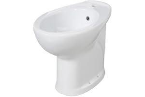 idral Bidet pour handicapés en vitreous China Easy 10207 - Blanc