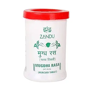 Zandu Mugdha Rasa Mercury Tablet 100 g (35 Tablets)