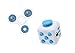 Price comparison product image Be Squared De-Stress Combo - Anxiety Cube and Tri Spinner - Sensory Toy for Adults and Children (White/Blue)