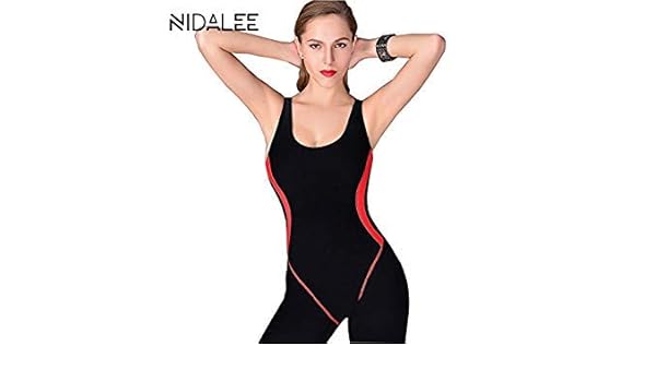 ladies longer length swimsuit
