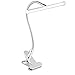 Produktbild amzdeal LED dimmbar Tischlampe Klemmleuchte 27 LEDs mit Touch Funktion 5500 Kelvin - weiß - 5W (TL-A2)