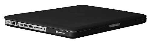 Topideal Hartschalenh  lle f  r MacBook Pro mit 33 8  cm  15 4  Zoll   A1286  matt  seidenglatt  Schwarz schwarz schwarz