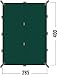 Produktbild Dunkelgrün Tatonka Tarp 4–2,85 m x 4 m