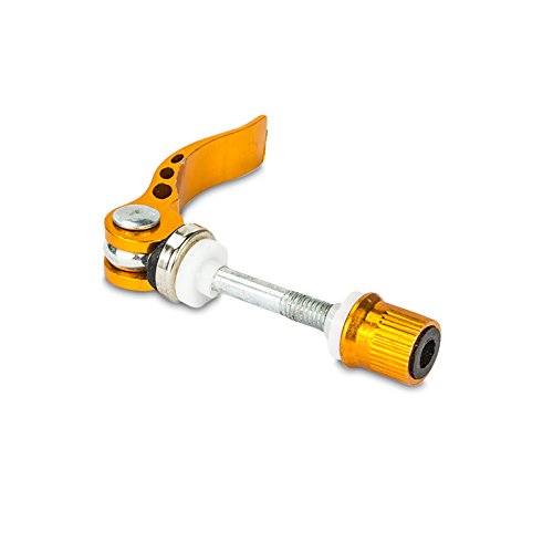 Fahrrad Schnellspanner für Sattelstütze 6x55mm Sattelklemme Aluminium Schnellverschluss Klemme - 4