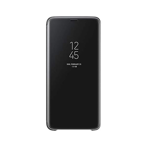 Samsung Clear View Standing Cover - Funda para Galaxy S9+, color negro - Imagen 3