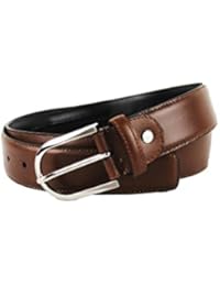 Zerimar Cinturon con cremallera interior para hombre confeccionado en piel de alta calidad Color tan