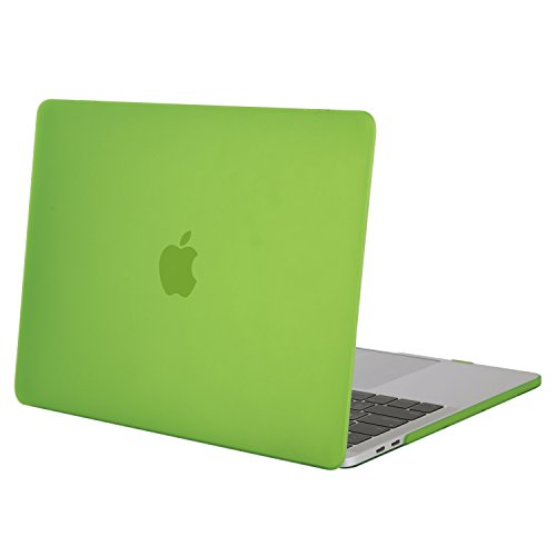 MOSISO MacBook Pro 13 Hülle 2016 - Ultra Slim Hochwertige Plastik Hartschale Tasche Schutzhülle Snap Case für NEUESTE MacBook Pro 13 Zoll (2016 Freisetzung) A1706 / A1708 mit/ohne Touch Bar and Touch ID, Transparent Greenery