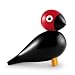 Produktbild Kay Bojesen Singvogel Peter, Holzvogel, Songbirds, 1950 (Schwarz)