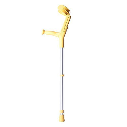 Forta fabricaciones - Muleta de aluminio con codo regulable FORTA - Vainilla, Duro