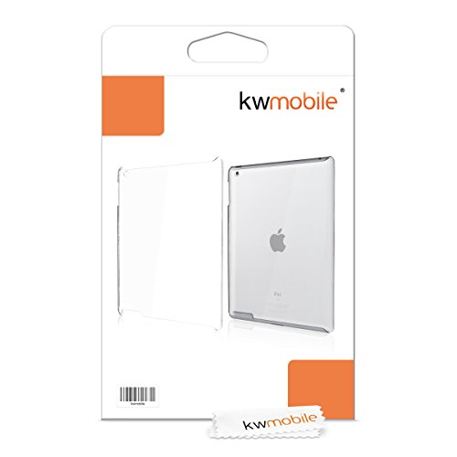 kwmobile Crystal Hülle für Apple iPad 2 / 3 / 4 Hard Case – dünne durchsichtige transparente Tablet Schutzhülle Cover in Transparent - 5