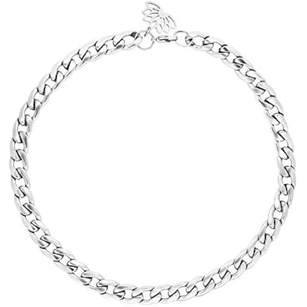 Purelei® Powder Collana Donna In Acciaio Inox – Impermeabile, Lunghezza Regolabile 40-45 Cm - 3