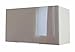 Produktbild Berlenus CH6HT Küchenoberschrank, 60 x 34 x 35 cm, glänzend, Taupe