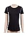 Jimmy Design Ladies / Womens Lady-Fit Valueweight Quick Dry Sport Short Sleeve T-Shirt BLACK