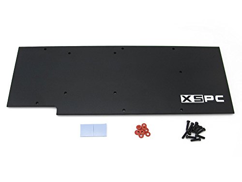 Preisvergleich Produktbild XSPC GTX 1080 Backplate - Hardware Kühlung Zubehör
