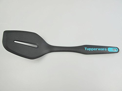 TUPPERWARE Griffbereit Pfannenwender schwarz-türkis D162 TOP-Schmarrenschaufel 8700