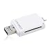 Produktbild Speicherkartenleser 3 IN 1 SD/TF Kartenleser Lightning/USB and Micro USB Interfaces for Android Phones/Mac/PC/Notebook/iPhone/iPad und Micro USB OTG auf USB Adapter mit Standard USB Stecker Micro USB Stecker