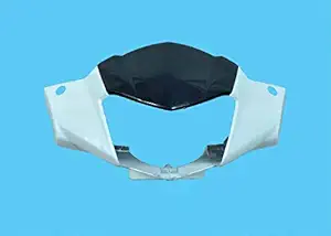 ARYAN TRADING CO Headlight Visor for Maestro (Peart FADELESS White)