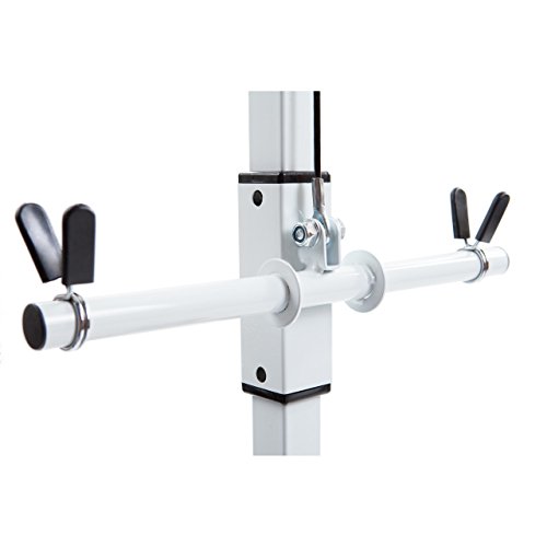 ScSPORTS Latzug Kabelzug Wandmontage, Stahl, weiß - 4