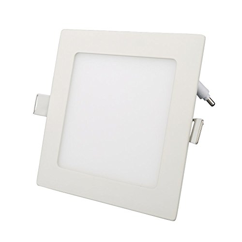 Preisvergleich Produktbild Etime LED Einbaustrahler Panel Spot 15W Einbauleuchten Deckenleuchte Ultraslim (15W Qudrat Warmweiß)