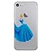 Produktbild iCHOOSE Prinzessin Gel Hülle für Apple iPhone 7 / Flexibles Silikon Dünne TPU Abdeckung mit Freiem Schirmschutz und Tuch / Cinderella