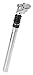 Produktbild ZOOM gefederte Alu Sattelstütze silber bis 180KG 350mm Vorspannung einstellbar Ø 25,4mm